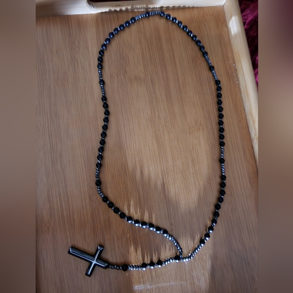Handmade rosary beads